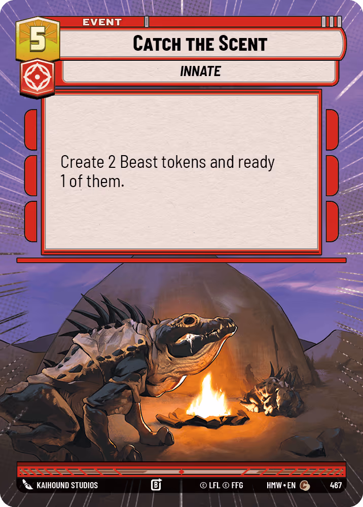 Catch the Scent HMW-467 Hyperspace Star Wars Unlimited card