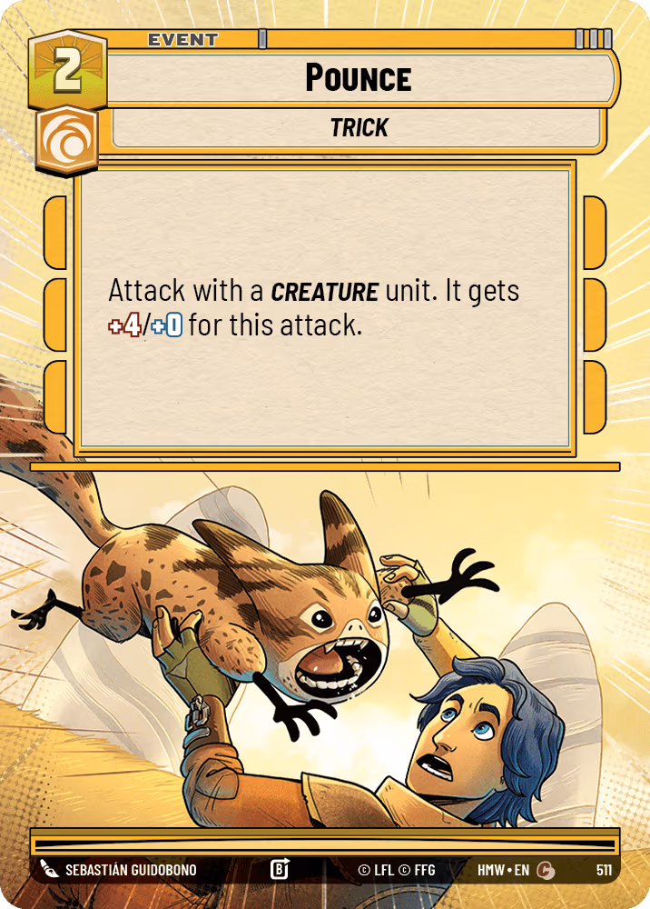 Pounce HMW-511 Hyperspace Star Wars Unlimited card