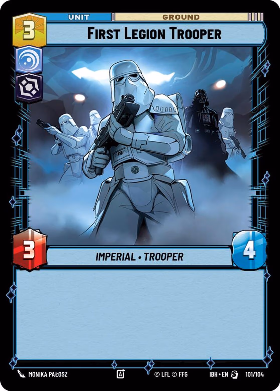 First Legion Trooper IBH-101 Normal Star Wars Unlimited card
