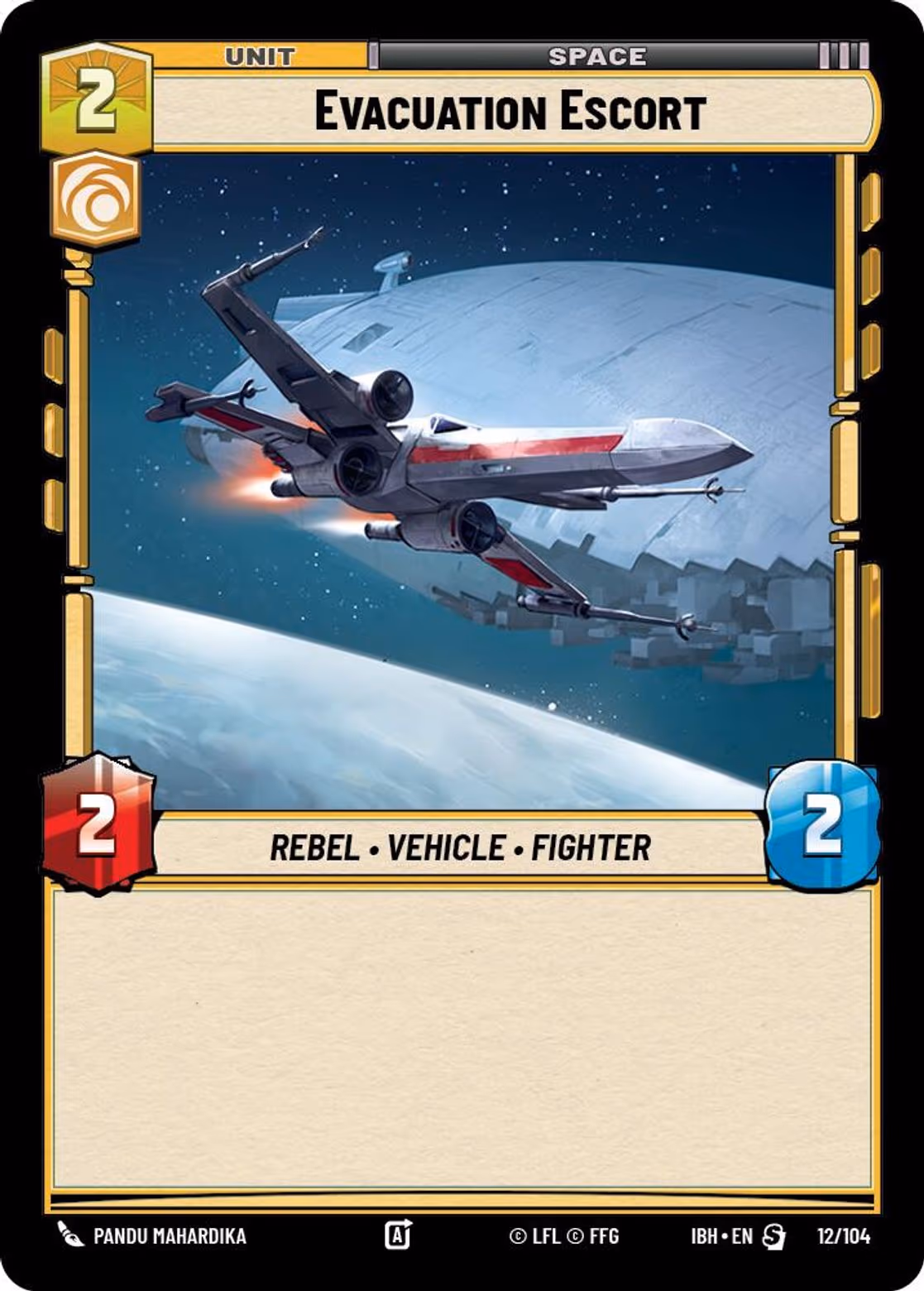 Evacuation Escort IBH-12 Star Wars Unlimited card
