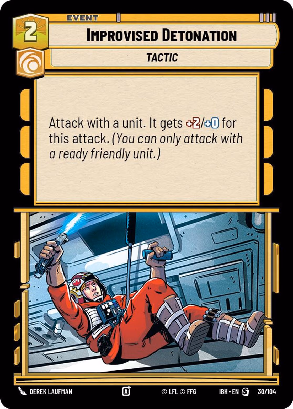 Improvised Detonation IBH-30 Normal Star Wars Unlimited card