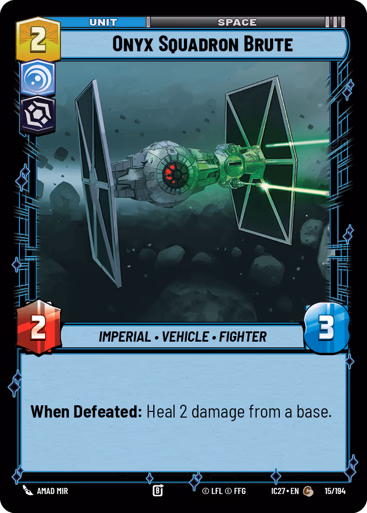 Onyx Squadron Brute Star Wars Unlimited card