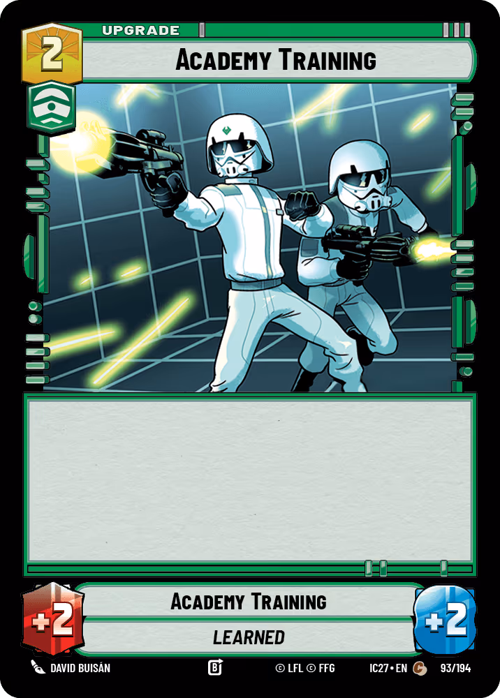 Academy Training IC27-093 Star Wars Unlimited card