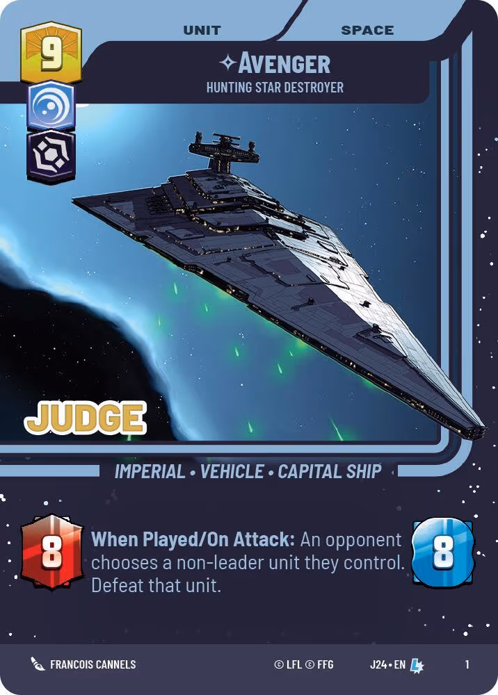 2024 Judge Promos Star Wars Unlimited card