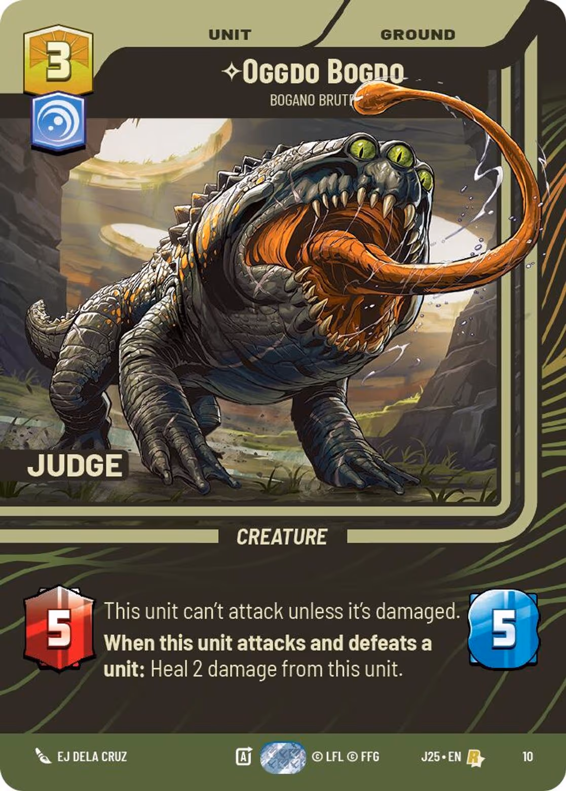Oggdo Bogdo - Bogano Brute J25-10 Star Wars Unlimited card