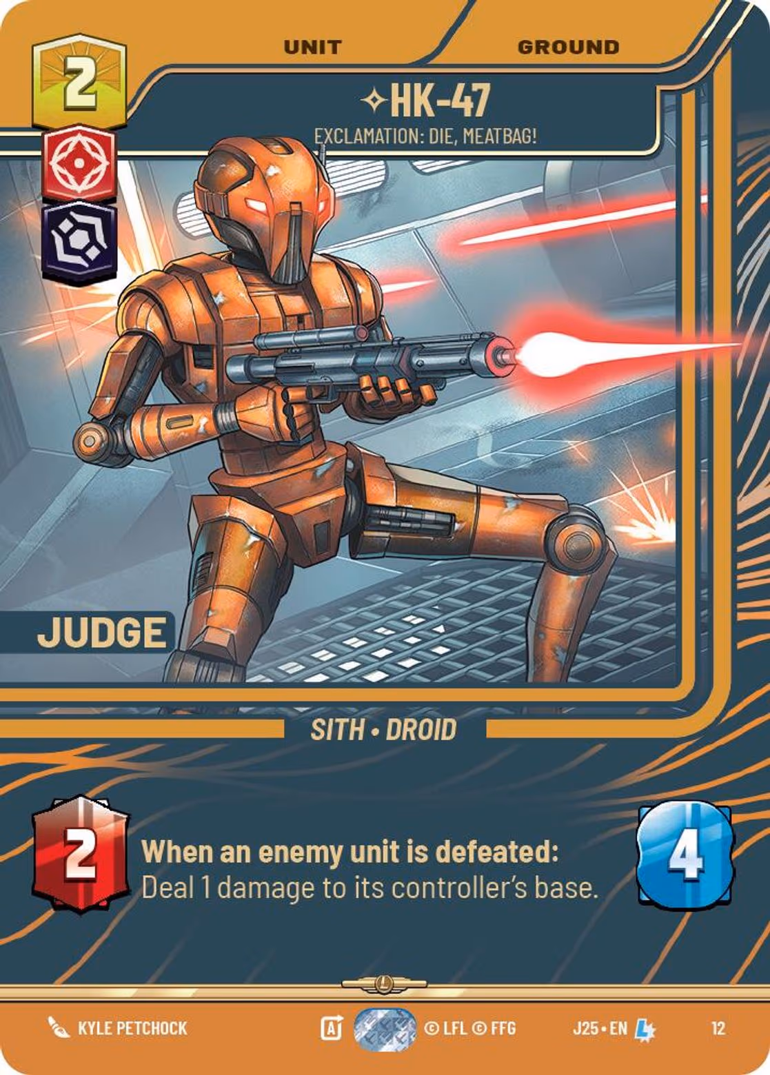 2025 Judge Promos Star Wars Unlimited card