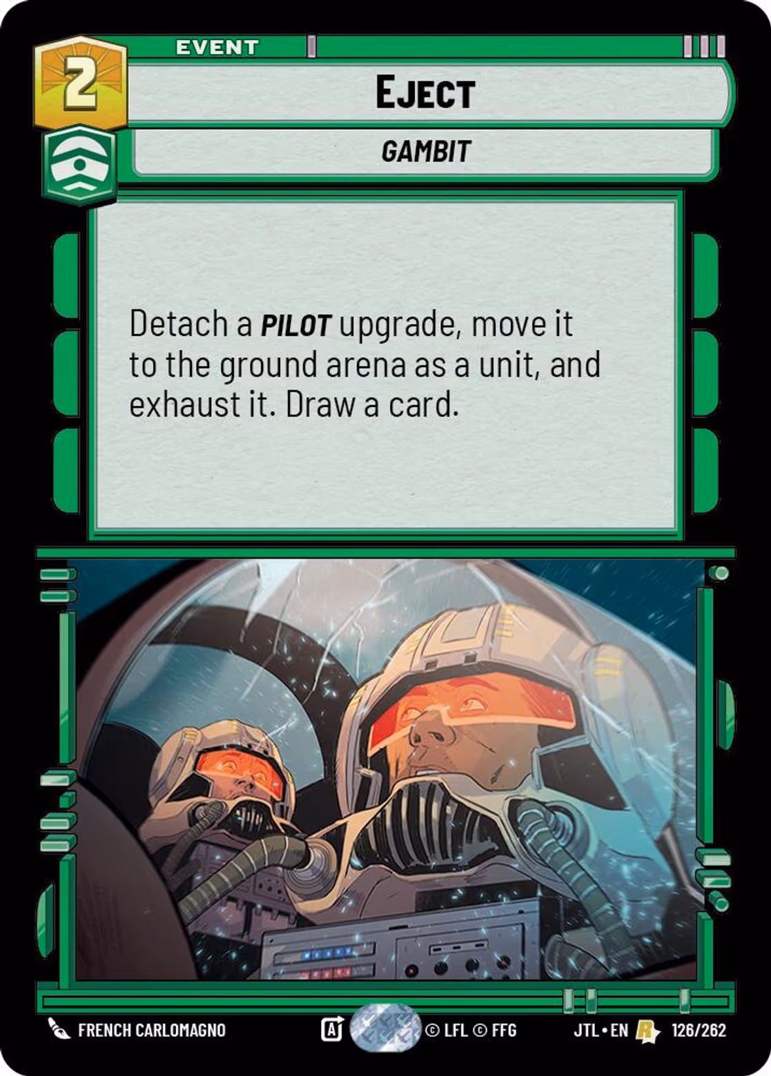Eject JTL-126 Star Wars Unlimited card
