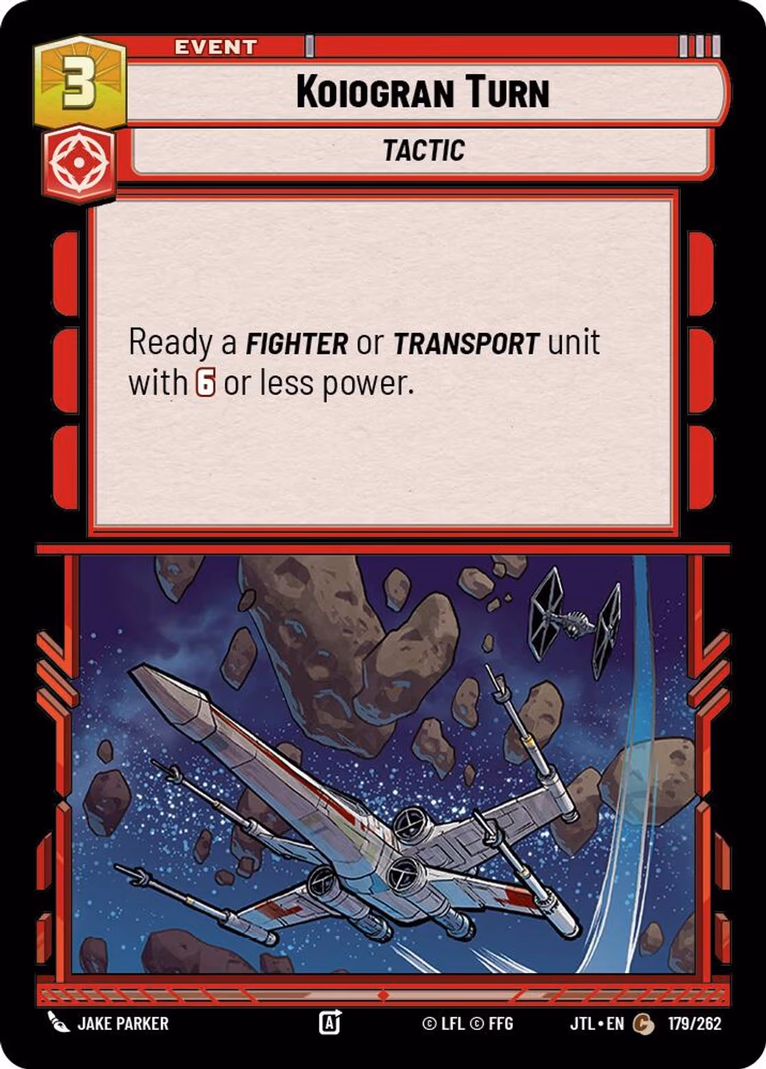 Koiogran Turn JTL-179 Star Wars Unlimited card