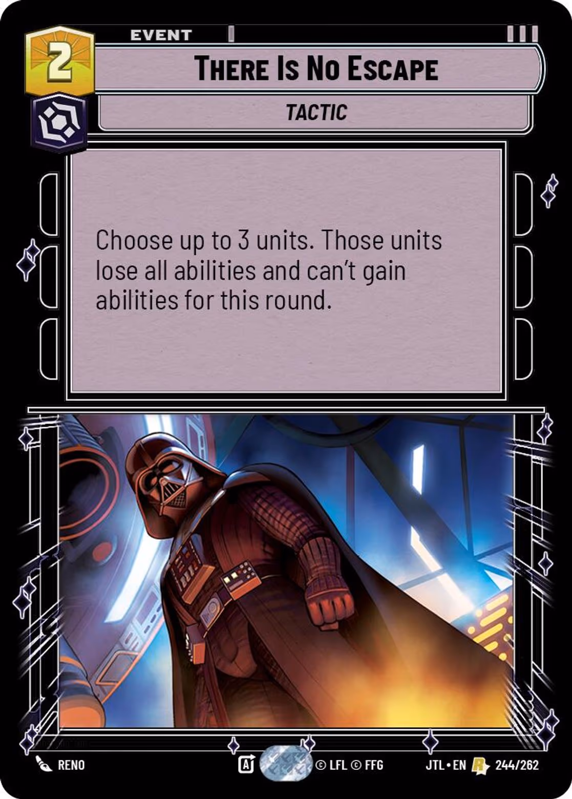 There Is No Escape JTL-244 Star Wars Unlimited card