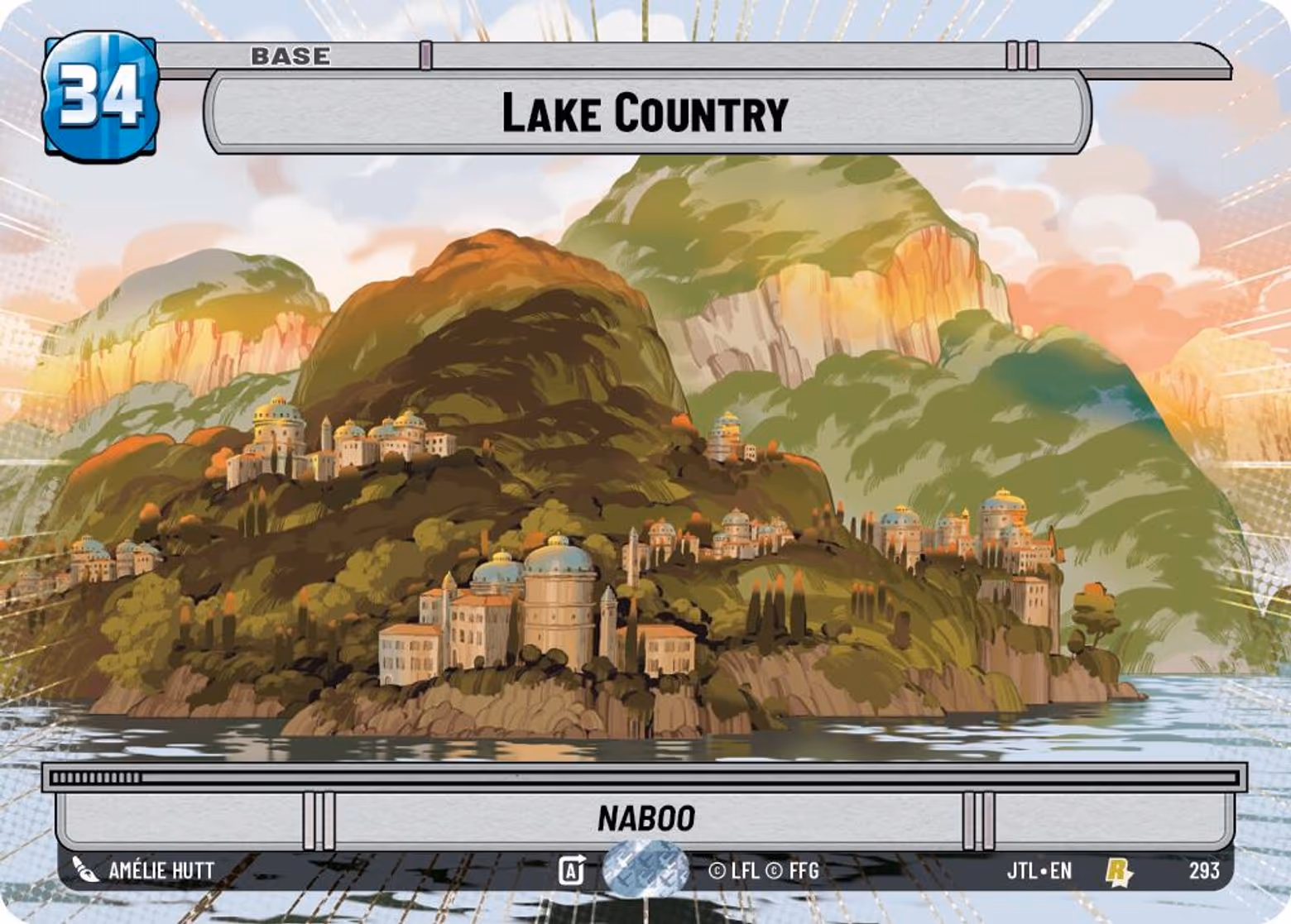 Lake Country - Naboo JTL-293 Hyperspace Star Wars Unlimited card