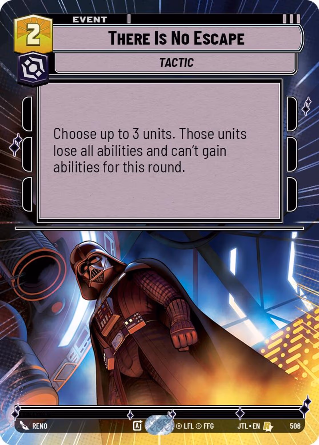 There Is No Escape JTL-506 Hyperspace Star Wars Unlimited card