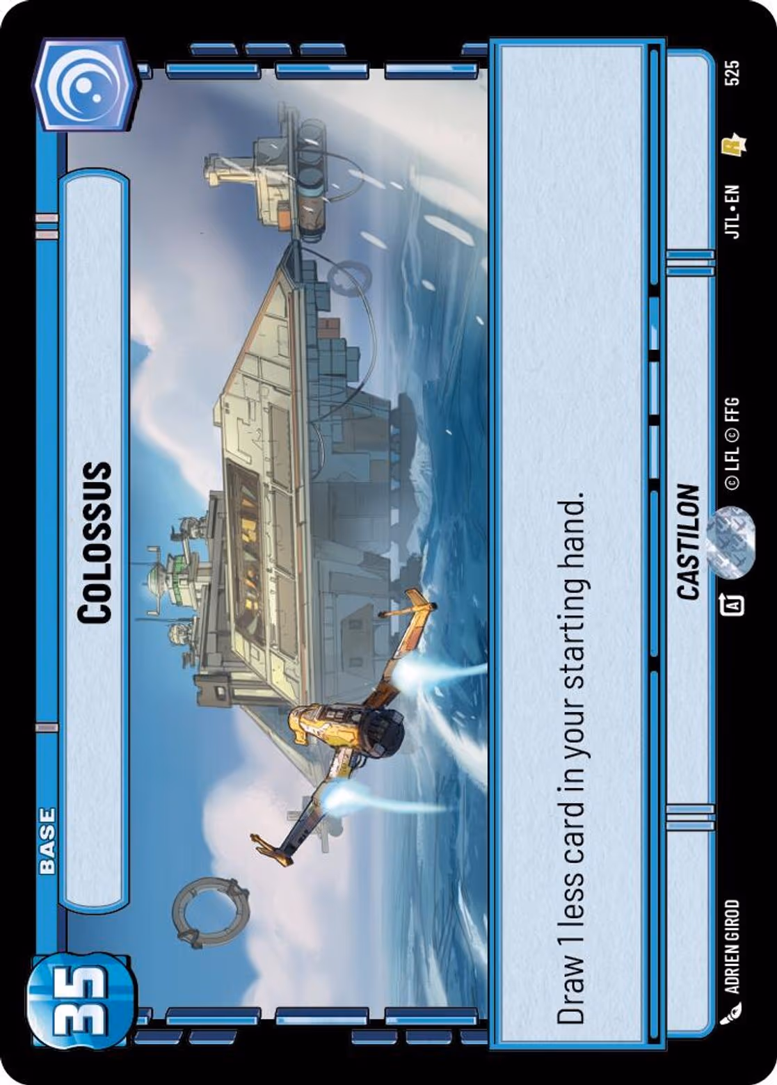 Colossus - Castilon JTL-525 Foil Star Wars Unlimited card