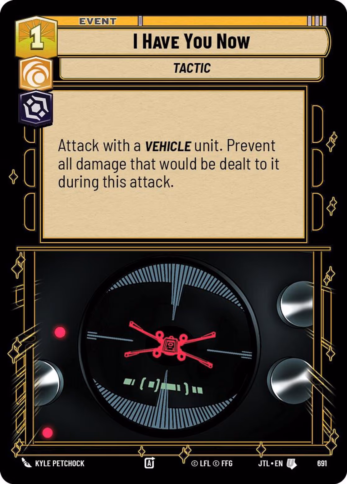 I Have You Now JTL-691 Foil Star Wars Unlimited card
