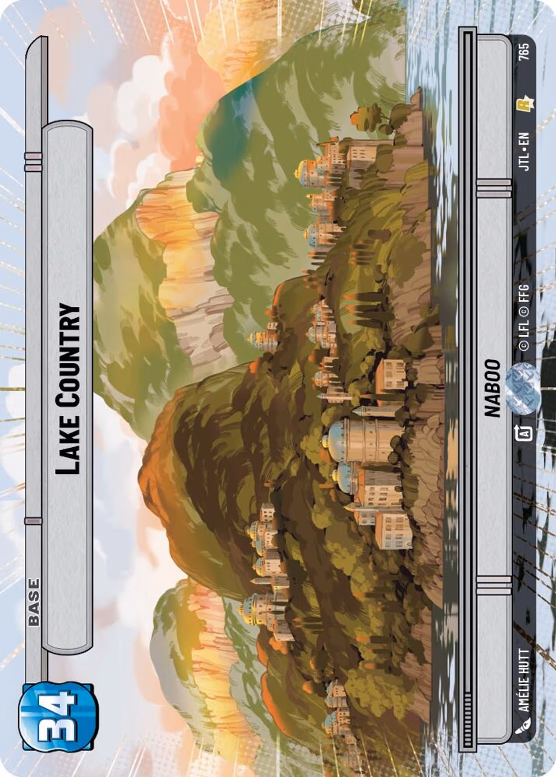 Lake Country - Naboo JTL-765 Hyperspace Foil Star Wars Unlimited card