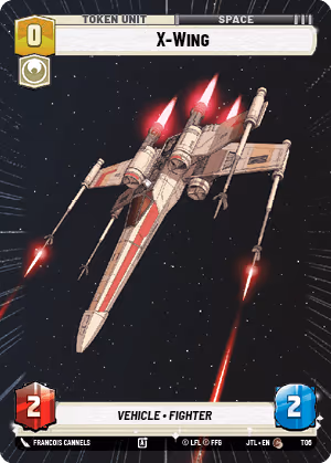 X-Wing JTL-T06 Hyperspace Star Wars Unlimited card