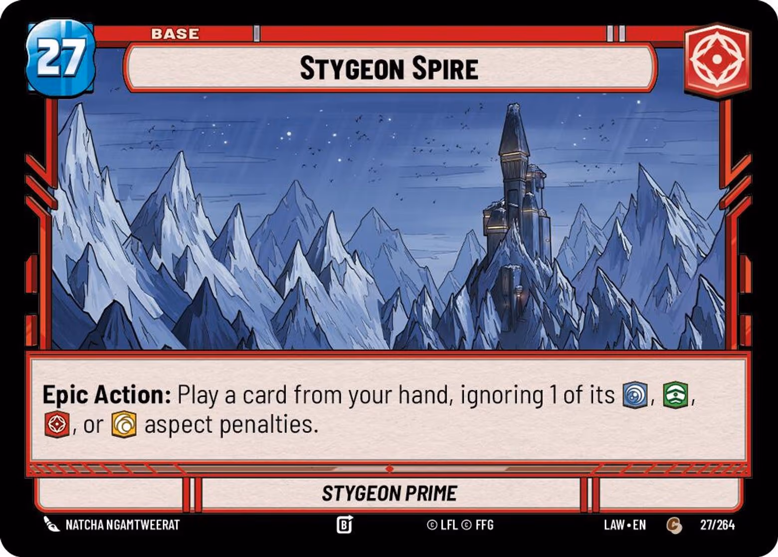 Stygeon Spire - Stygeon Prime LAW-027 Star Wars Unlimited card