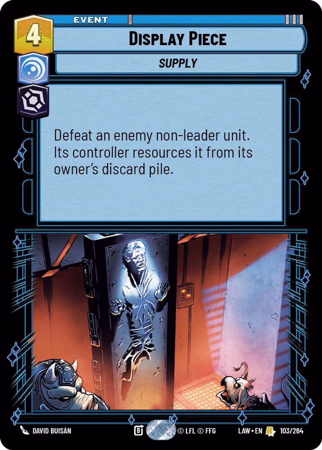 Display Piece LAW-103 Star Wars Unlimited card