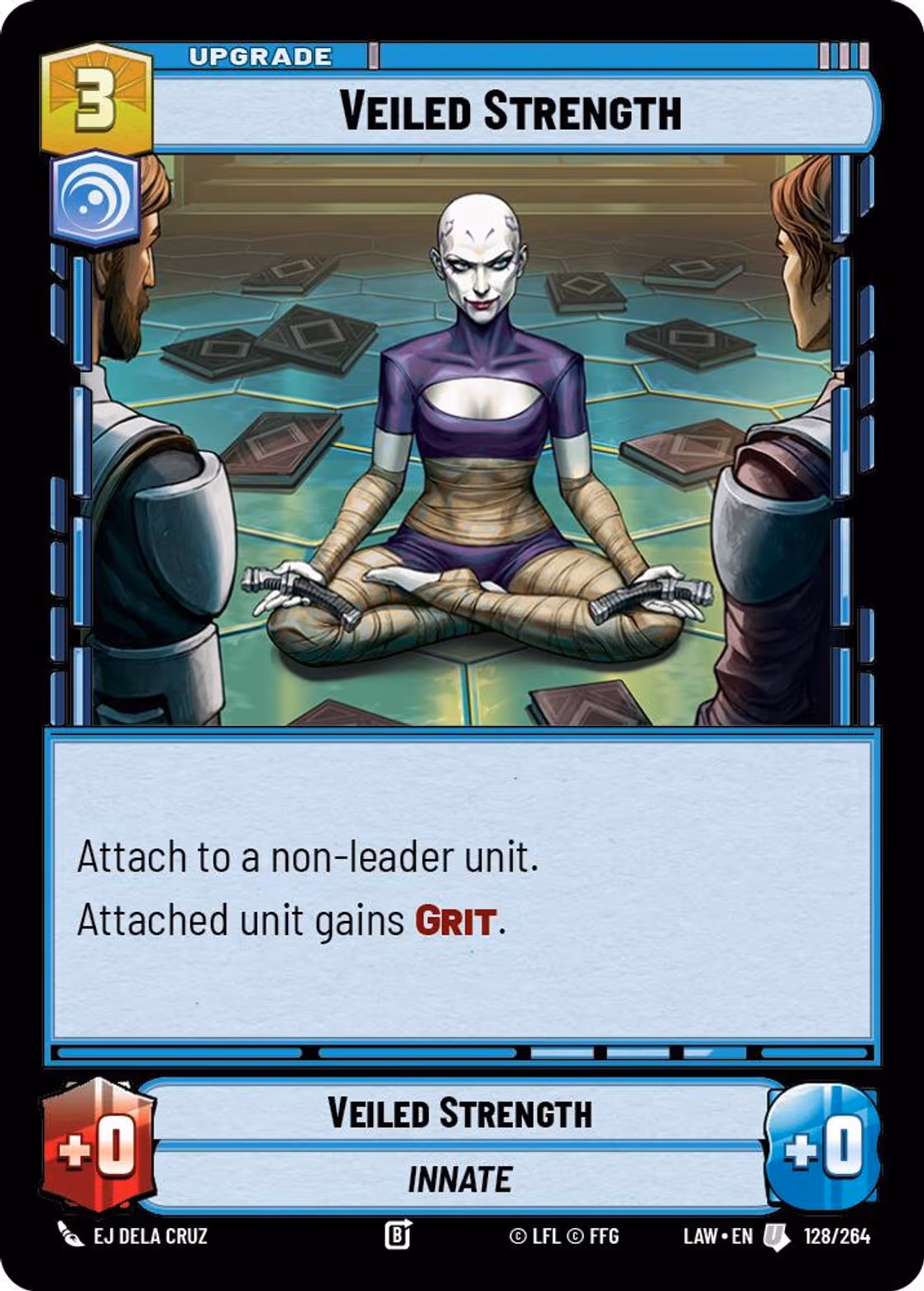 Veiled Strength LAW-128 Star Wars Unlimited card