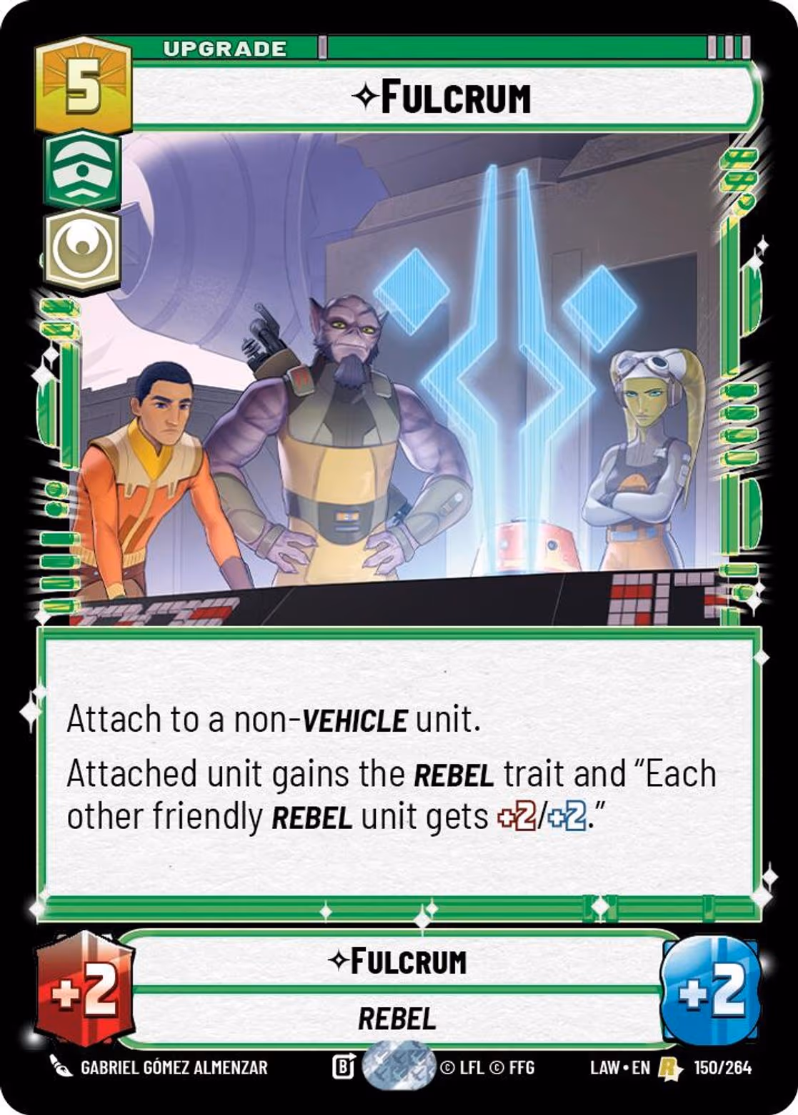 Fulcrum LAW-150 Star Wars Unlimited card