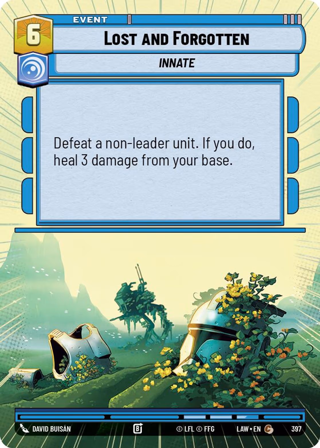 Lost and Forgotten LAW-397 Hyperspace Star Wars Unlimited card