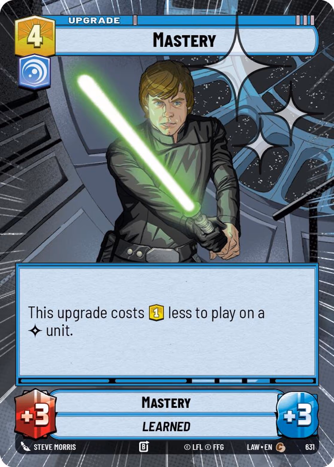 Mastery LAW-631 Hyperspace Foil Star Wars Unlimited card