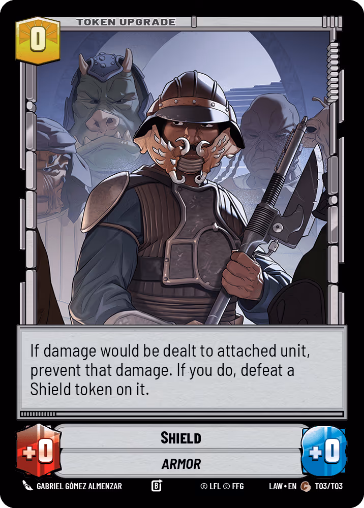 Shield LAW-T03 Star Wars Unlimited card