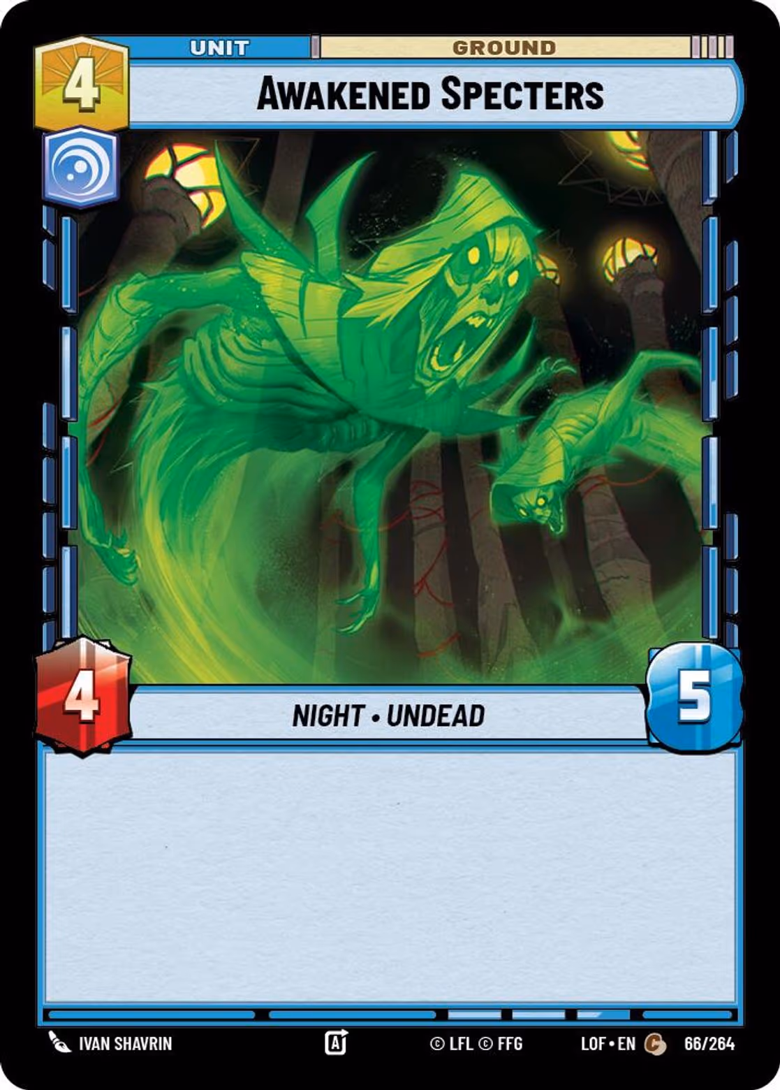 Awakened Specters LOF-066 Star Wars Unlimited card