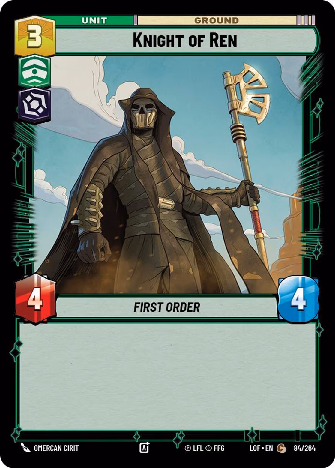 Knight of Ren LOF-084 Star Wars Unlimited card