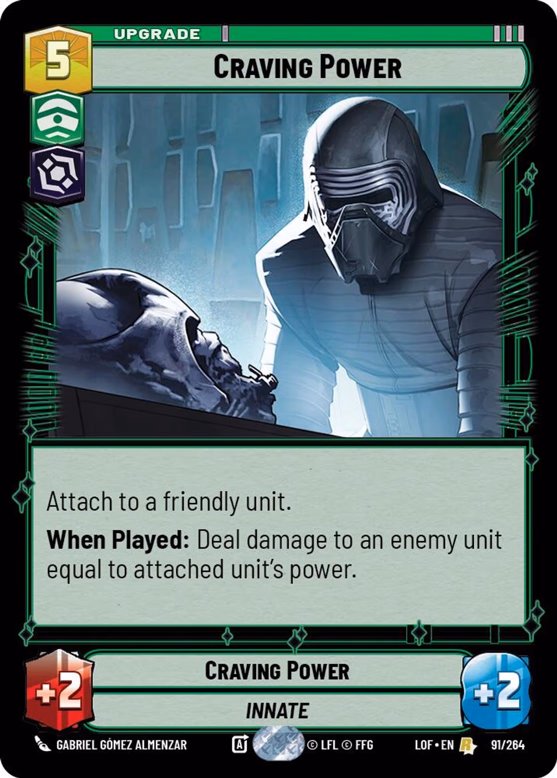 Craving Power LOF-091 Star Wars Unlimited card