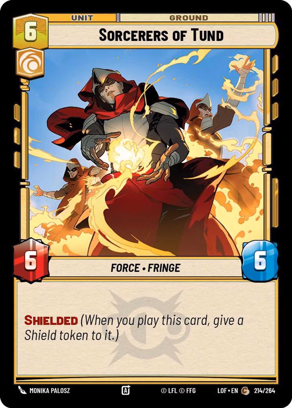 Sorcerers of Tund LOF-214 Star Wars Unlimited card