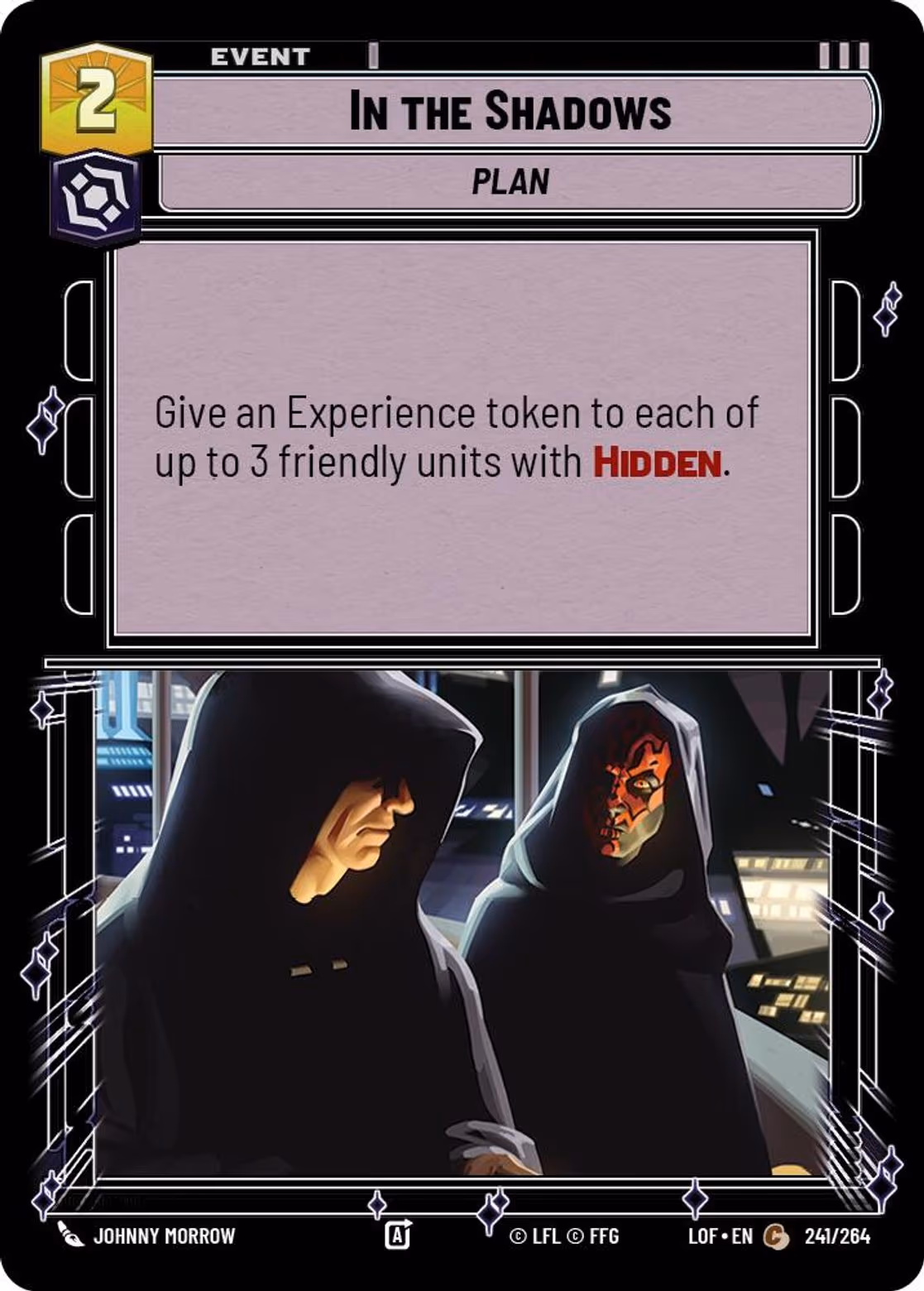 In the Shadows LOF-241 Star Wars Unlimited card