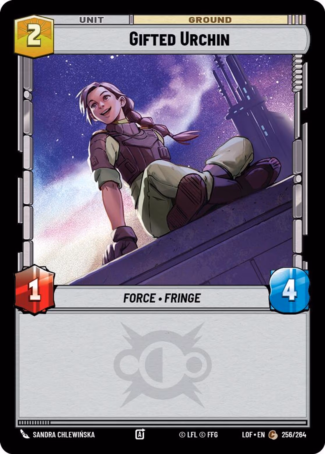 Gifted Urchin LOF-256 Star Wars Unlimited card