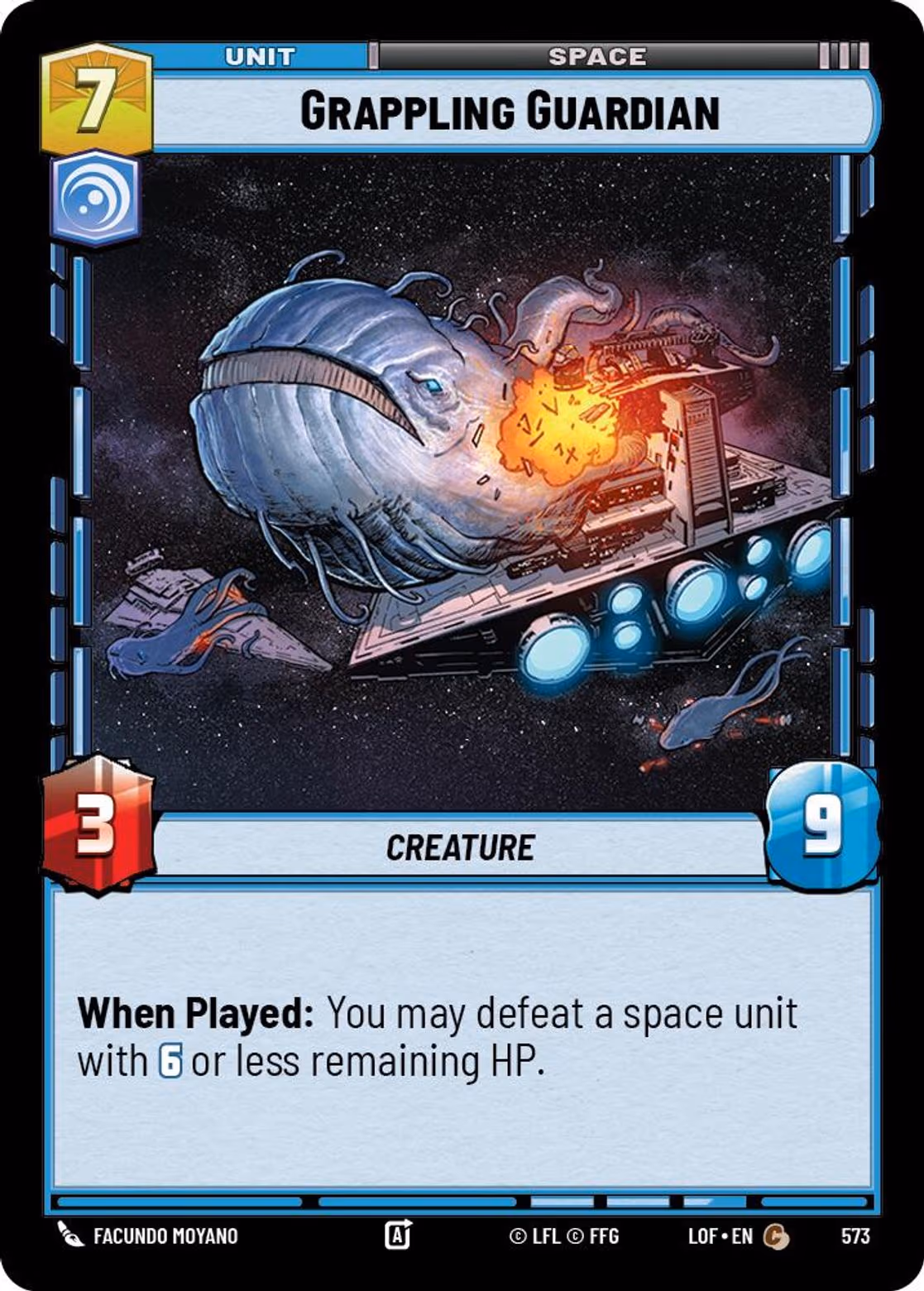Grappling Guardian LOF-573 Foil Star Wars Unlimited card