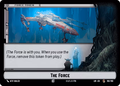 The Force LOF-T03 Star Wars Unlimited card