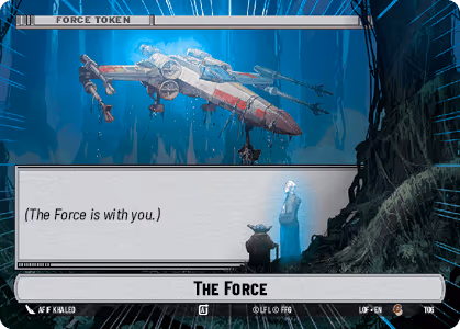 The Force LOF-T06 Hyperspace Star Wars Unlimited card
