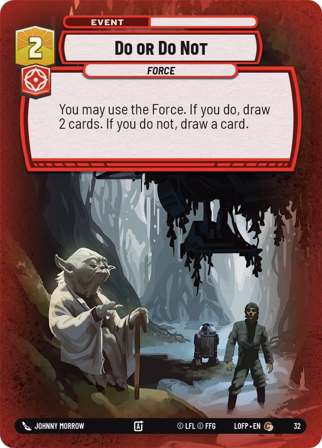 Do or Do Not LOFOP-32 OP Promo Foil Star Wars Unlimited card