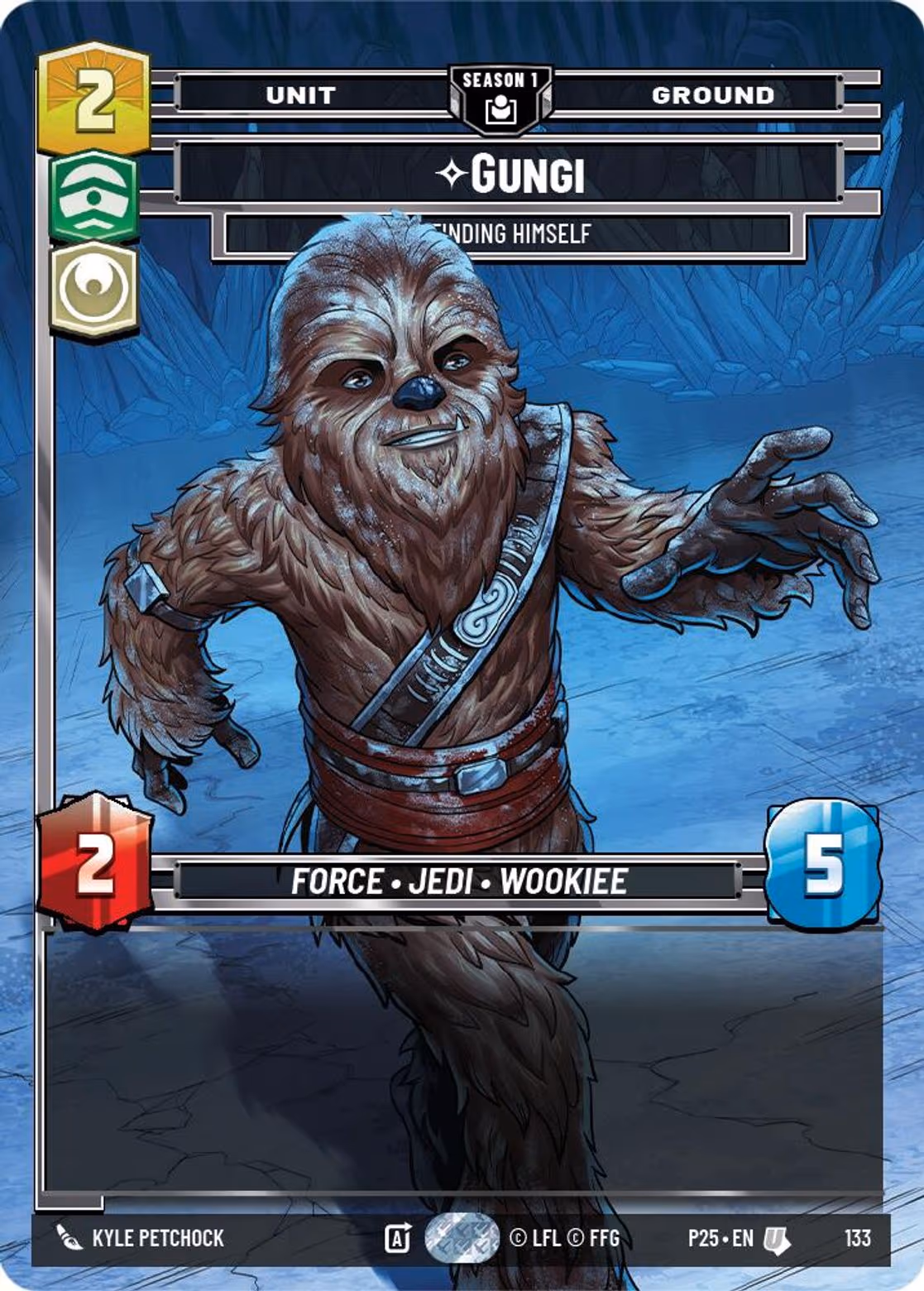 Gungi - Finding Himself P25-133 Star Wars Unlimited card