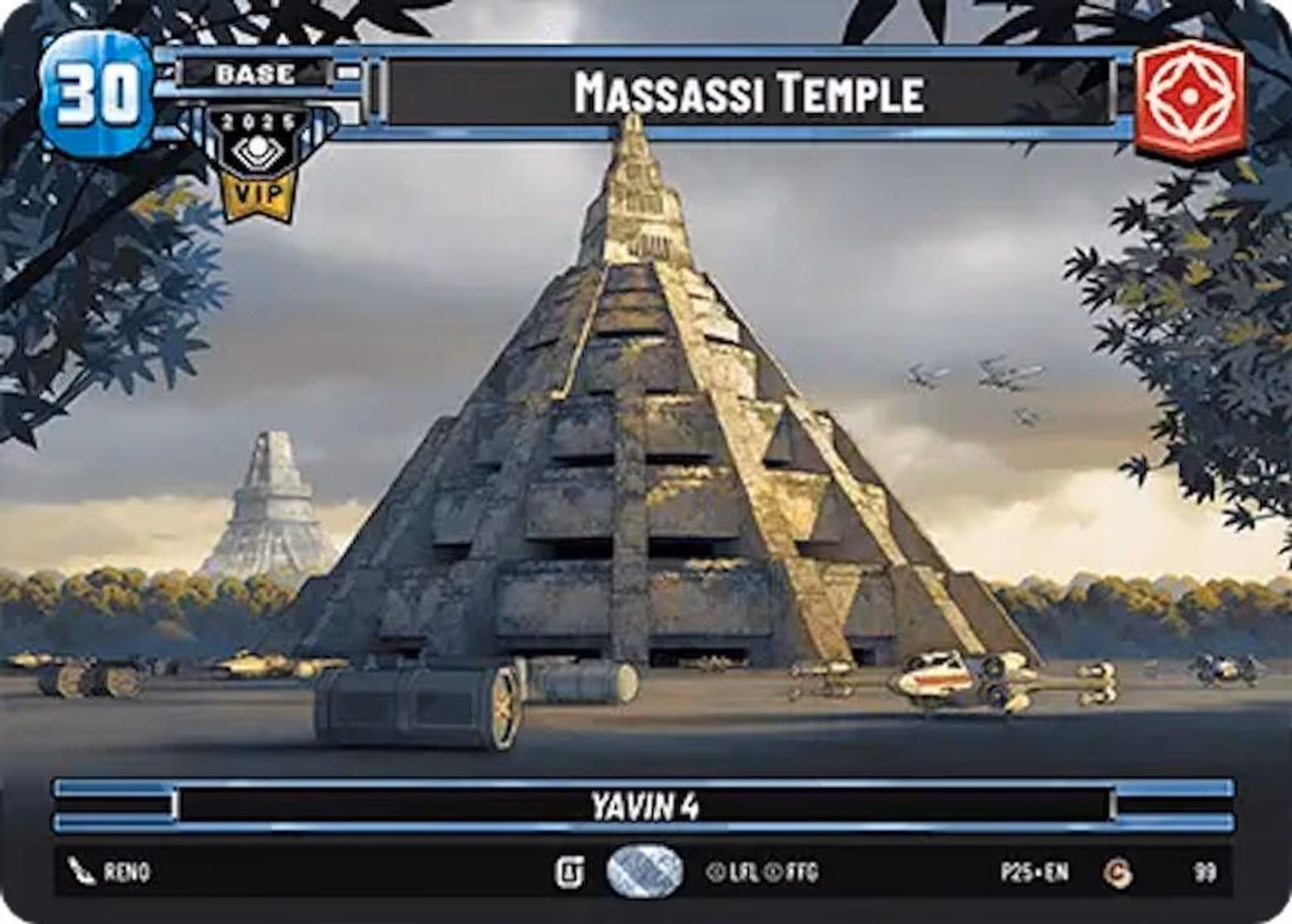Massassi Temple - Yavin 4 P25-99 Star Wars Unlimited card