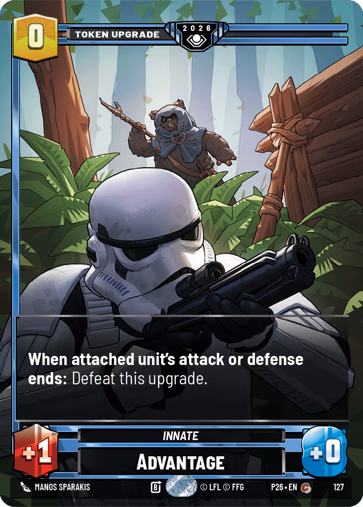 Advantage P26-127 Star Wars Unlimited card