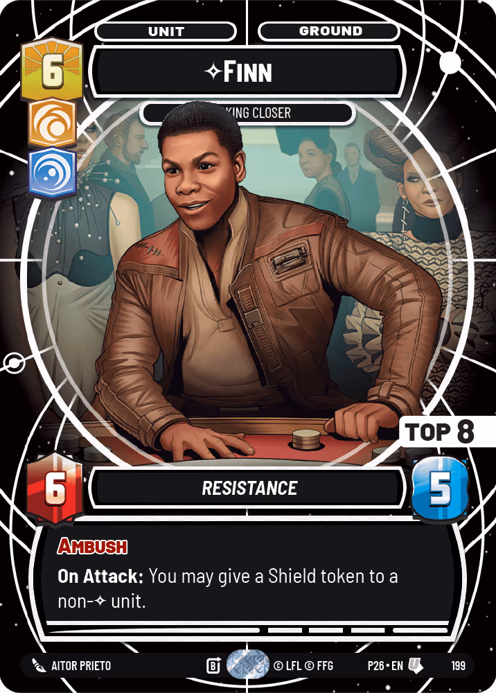 Finn - Looking Closer Star Wars Unlimited card