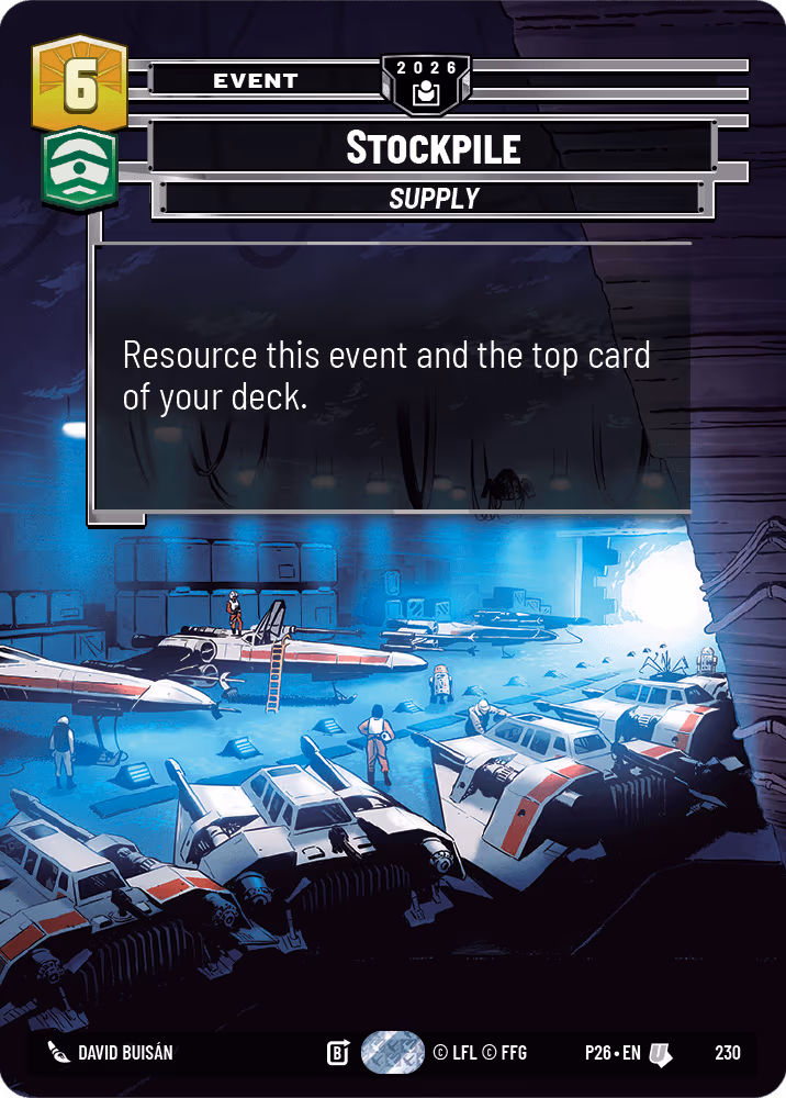 Stockpile P26-230 Star Wars Unlimited card