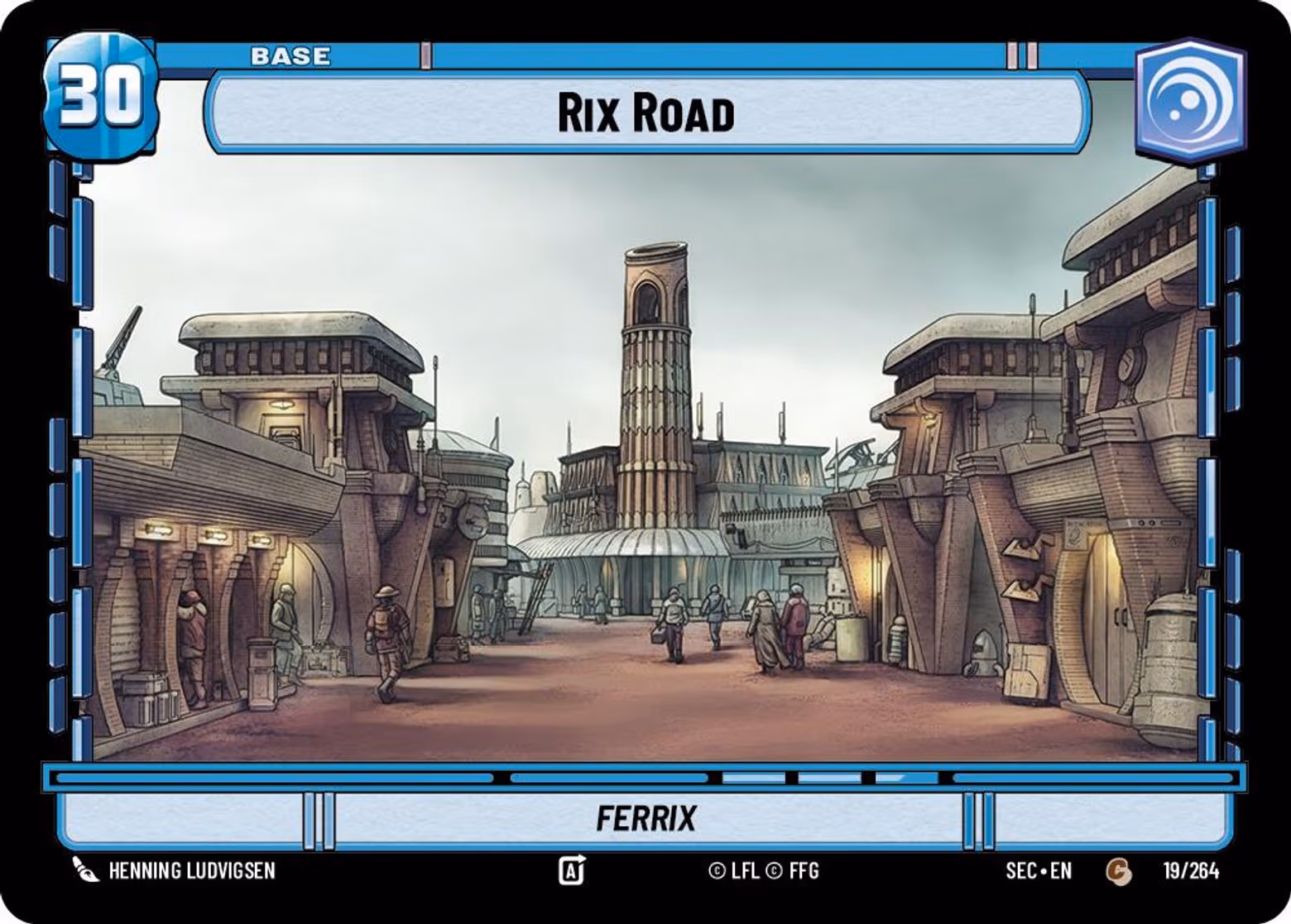 Rix Road - Ferrix SEC-019 Star Wars Unlimited card