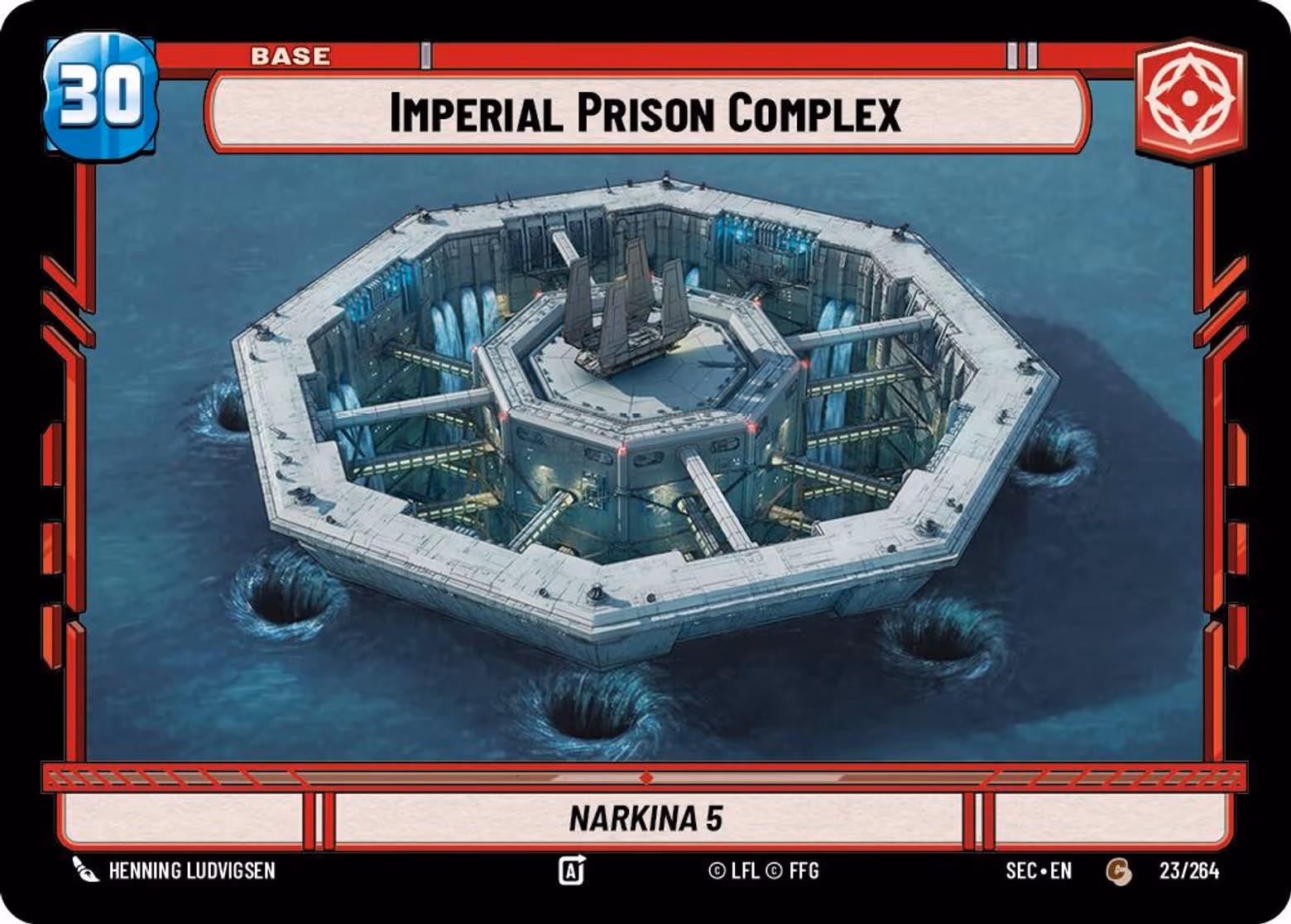 Imperial Prison Complex - Narkina 5 SEC-023 Star Wars Unlimited card