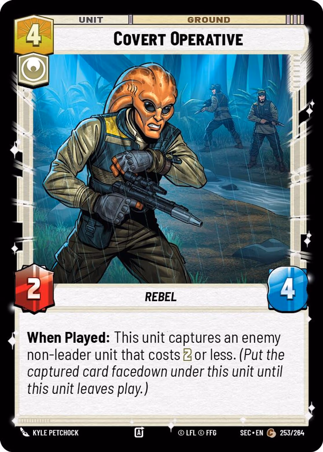 Covert Operative SEC-253 Star Wars Unlimited card