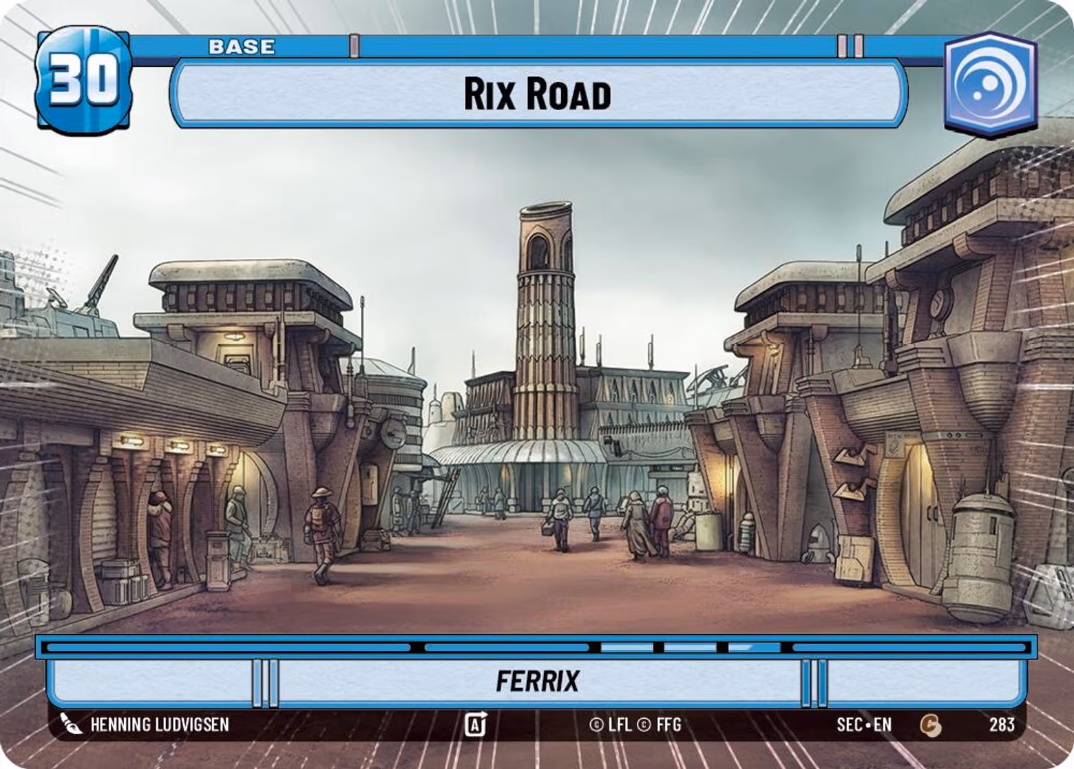 Rix Road - Ferrix SEC-283 Hyperspace Star Wars Unlimited card