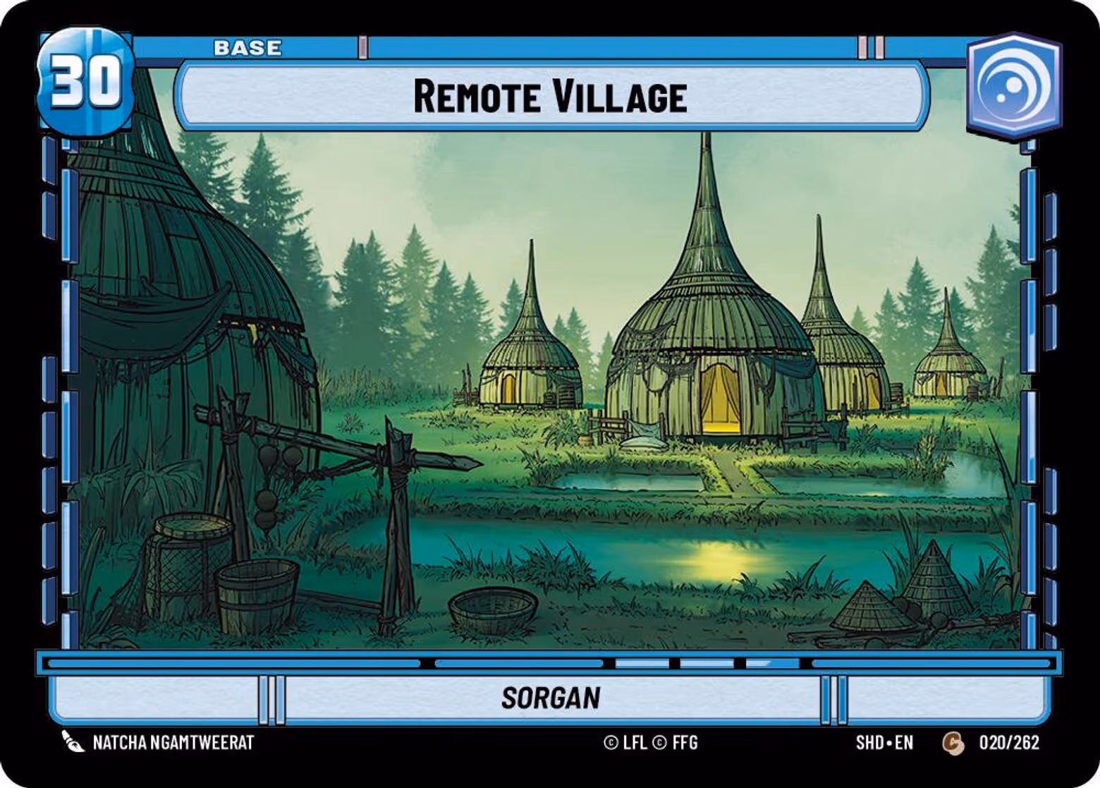 Remote Village - Sorgan SHD-020 Star Wars Unlimited card