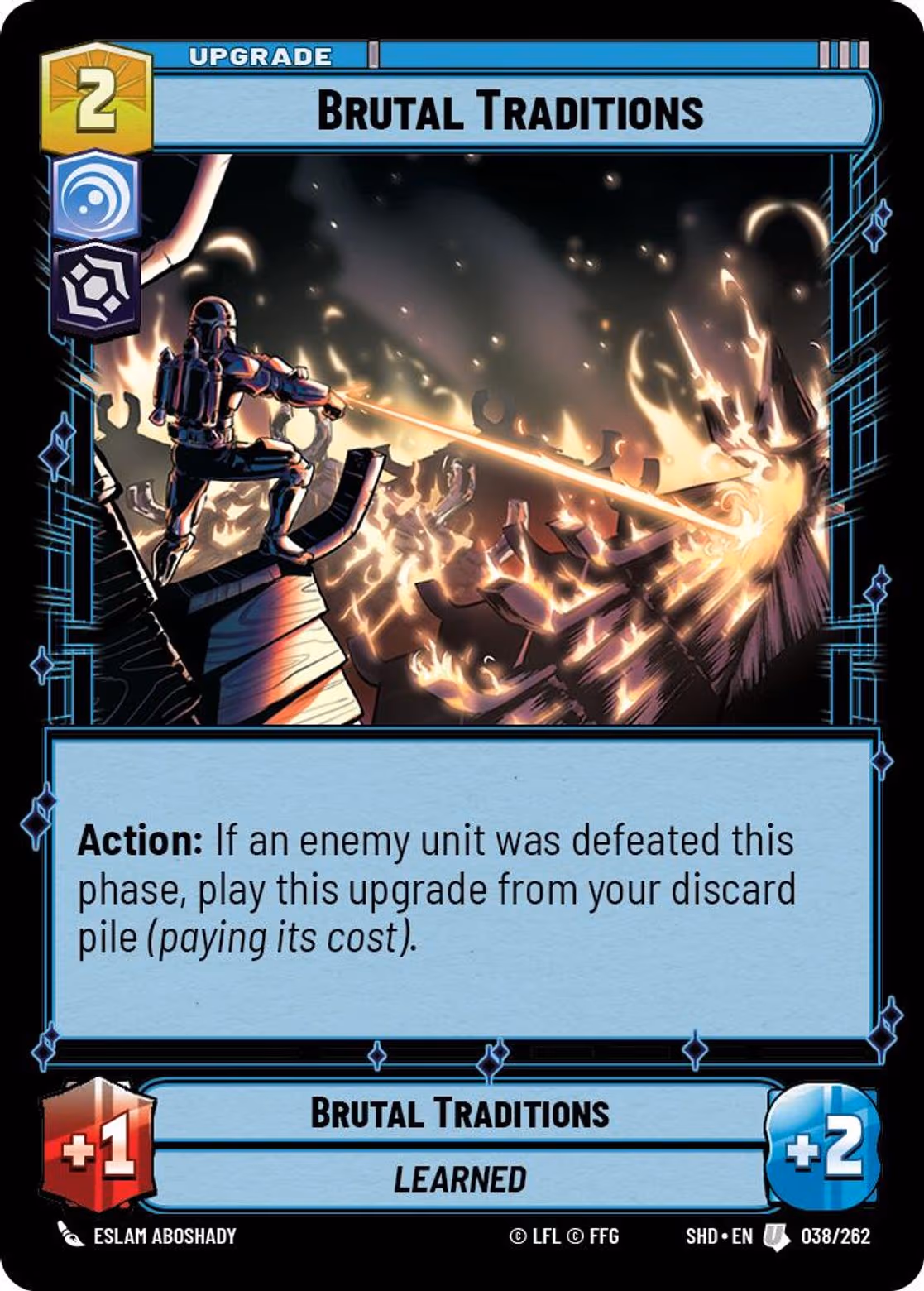 Brutal Traditions SHD-038 Star Wars Unlimited card