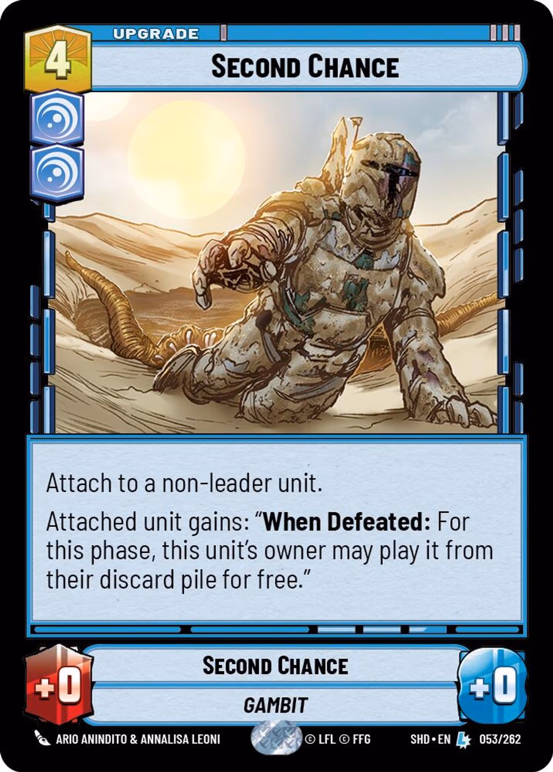 Second Chance SHD-053 Star Wars Unlimited card