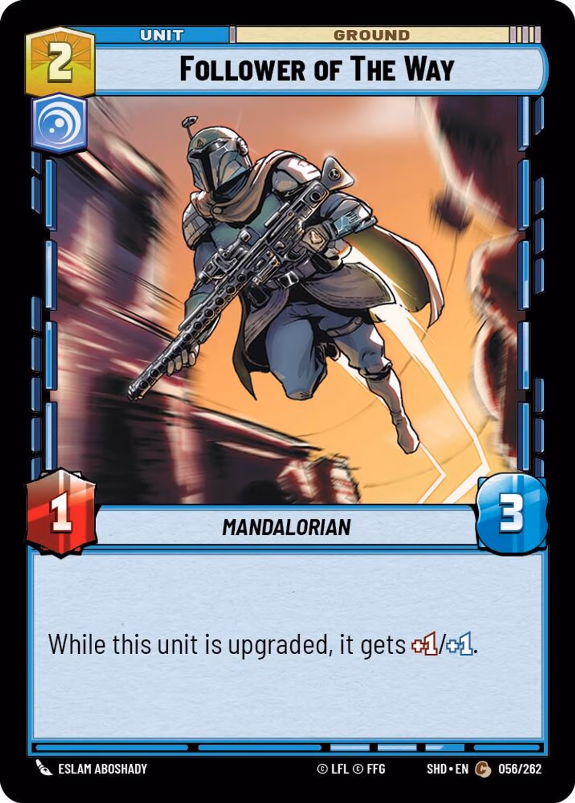 Follower of The Way SHD-056 Star Wars Unlimited card