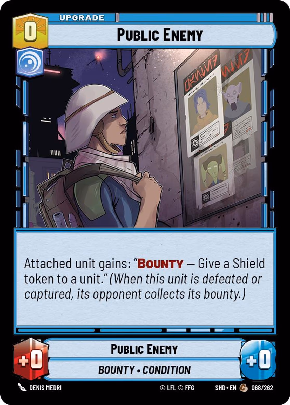 Public Enemy SHD-068 Star Wars Unlimited card